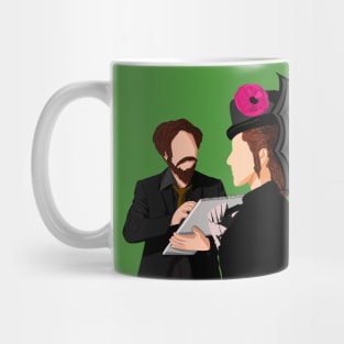 George painting Dot Mug